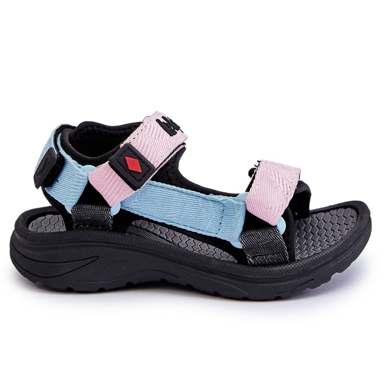 Sandali per bambini Lee Cooper LCW-23-34-1687 blu-rosa