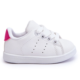 FR1 Scarpe Sportive da Bambino Miglia Bianche e Rosa bianco