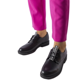 Scarpe stringate nere di Edmonton nero