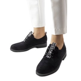 Scarpe in camoscio nero di Sunderland