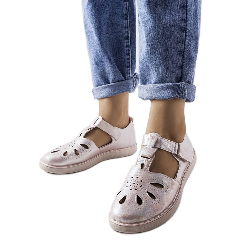 Francesina beige LS5379 Tortora