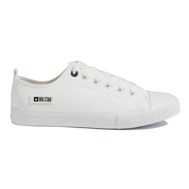 Sneakers bianche da uomo realizzate in pelle ecologica Big Star KK174008 bianco