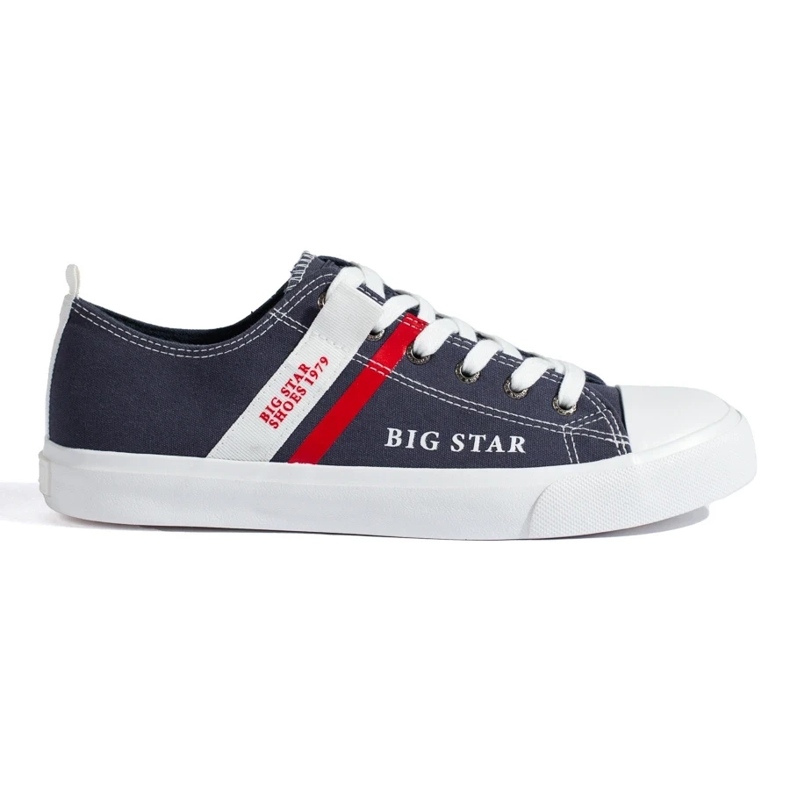 Sneakers da uomo blu scuro Big Star LL174006