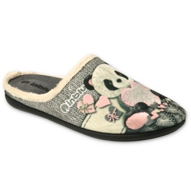 Inblu Women's Slivers 155D209 Misia Applicazione grigio