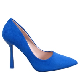 Seastar Scarpe col tacco da donna in camoscio blu camerin