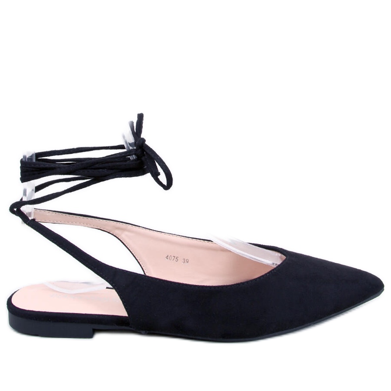 Dentoni Ballerine stringate nere nero