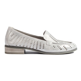 W. Potocki Scarpe da donna in argento traforato Potocki