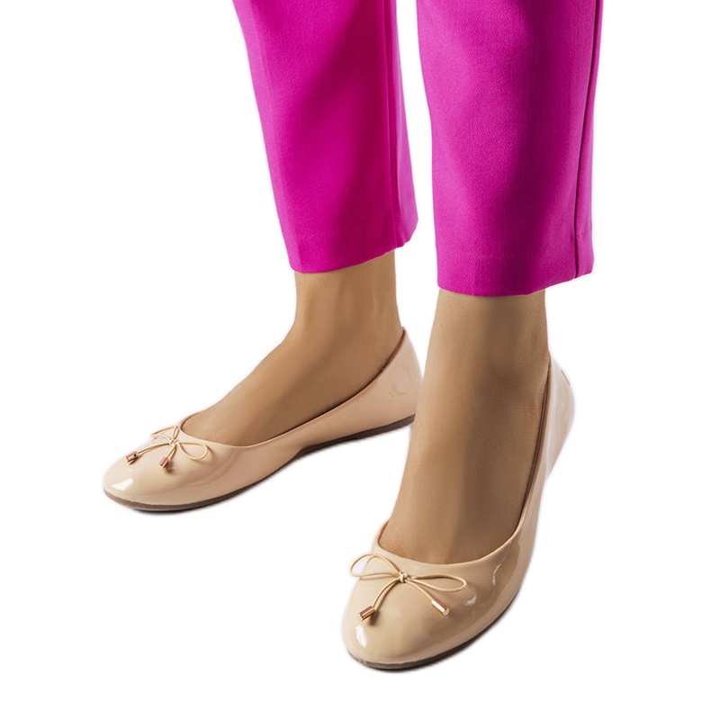 Ballerine laccate beige Lakewood