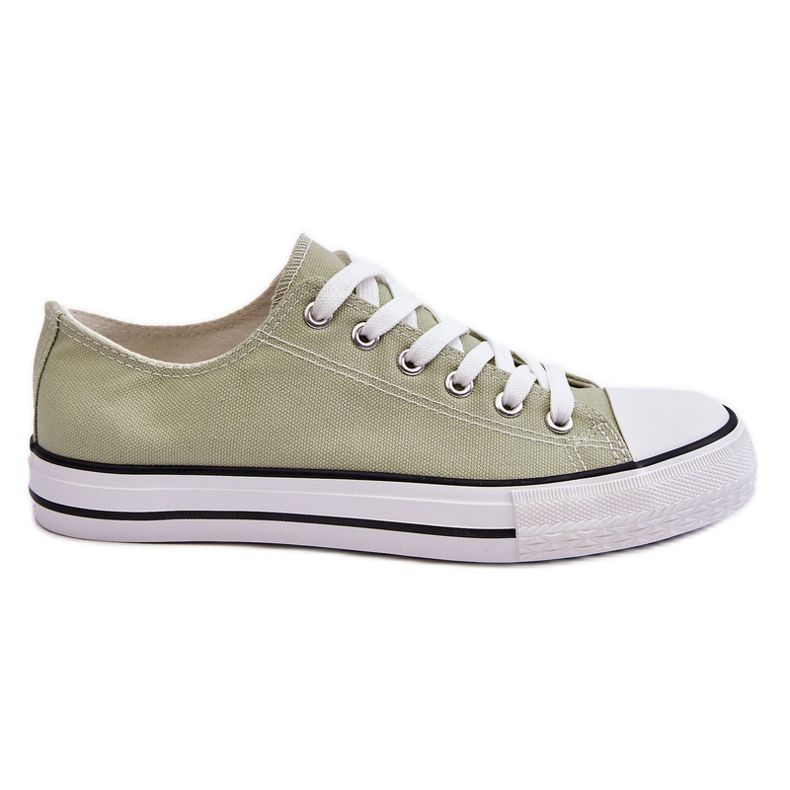 FR1 Sneakers basse classiche da donna Vegas verde chiaro