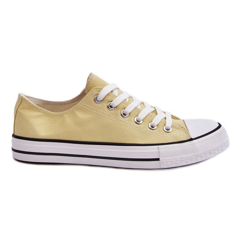 FR1 Sneakers Classiche Basse da Donna Giallo Vegas