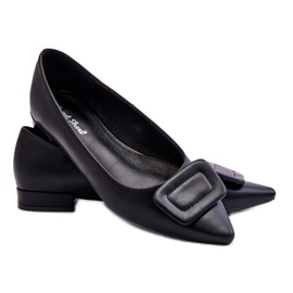 WS1 Ballerine Classiche Con Decoro Rivea Nero
