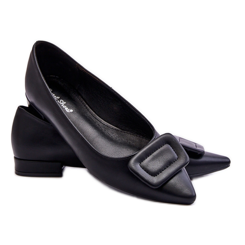 WS1 Ballerine Classiche Con Decoro Rivea Nero
