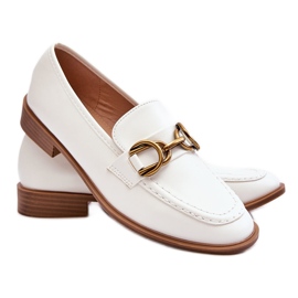 WS1 Mocassini Classici da Donna Bianco Lorien