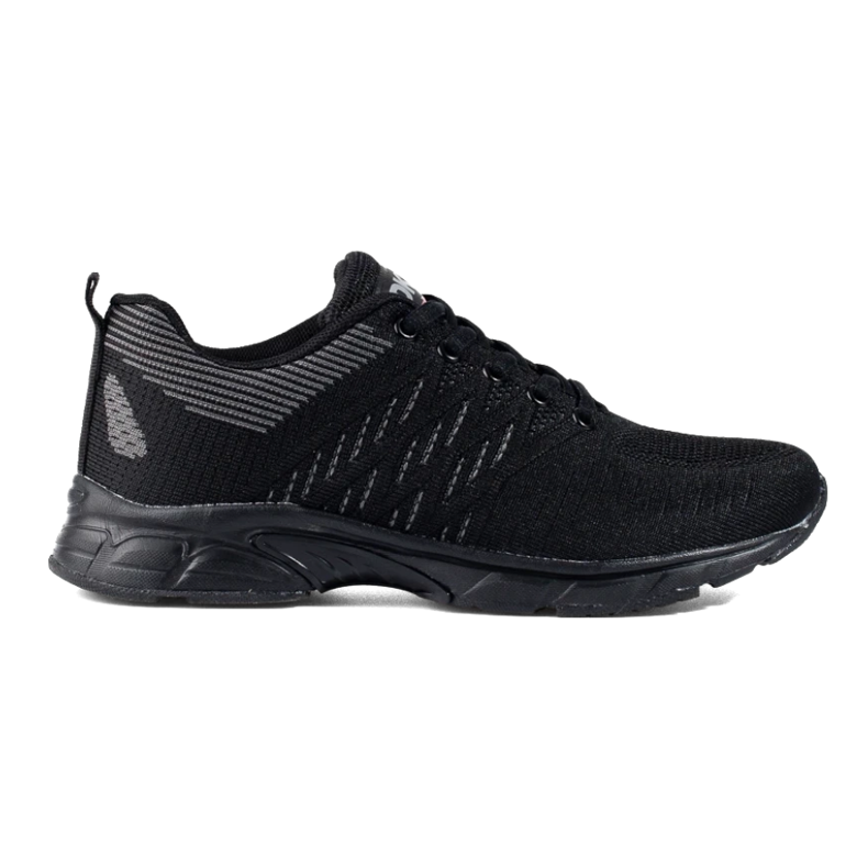 SHELOVET Scarpe da ginnastica in tessuto nero Dk da donna