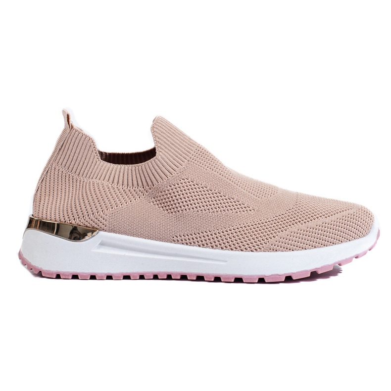 Sneakers con zeppa rosa Shelovet