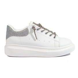 Scarpe sportive da donna bianche Shelovet bianco