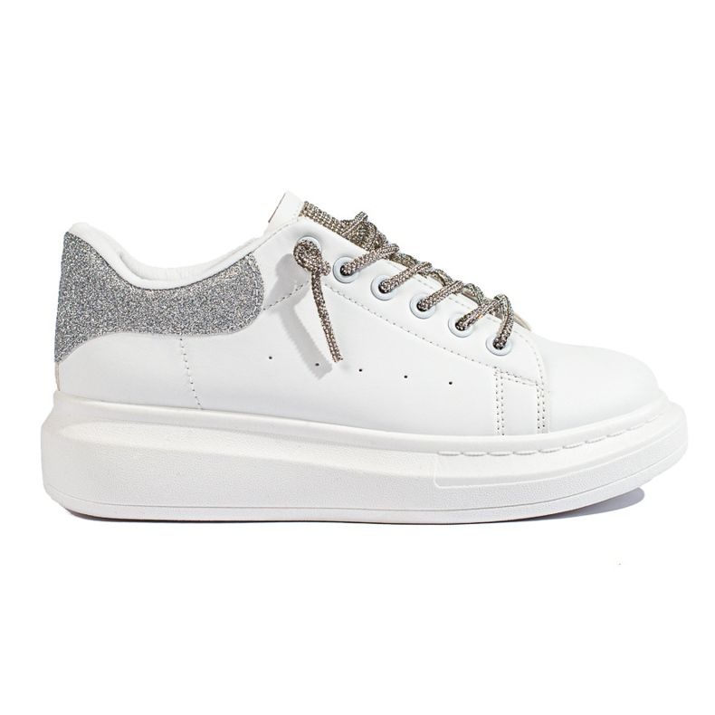 Scarpe sportive da donna bianche Shelovet bianca