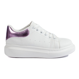 Scarpe sportive da donna bianche Shelovet bianco