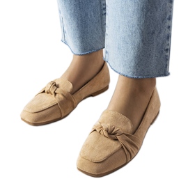 Mocassini beige di Samika