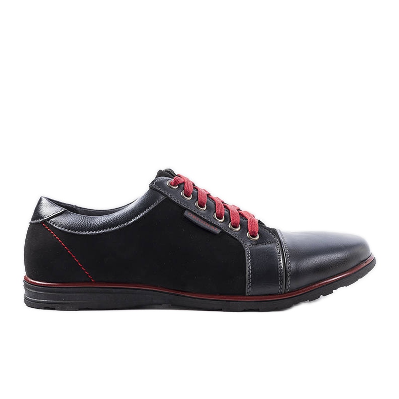 Brogue da uomo eleganti nere di Brisebois nero