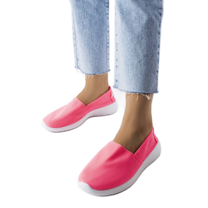 Inna Sneaker senza lacci rosa di Winding