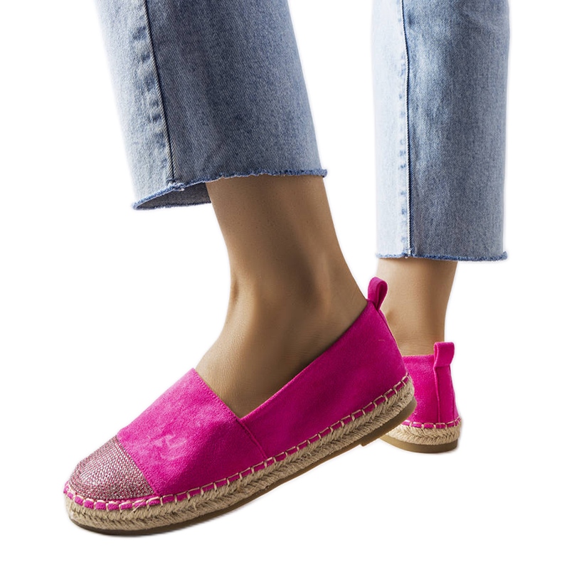 Espadrillas rosa con plateau di Magali