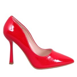 Tacchi alti da donna Anika Red laccati rosso