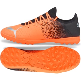 Scarpe da calcio Puma Future Z 4.3 Tt M 106770 01 arance e rossi