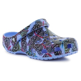 Ciabatte Crocs Classic Butterfly zoccolo luna W 208257-5Q7 viola