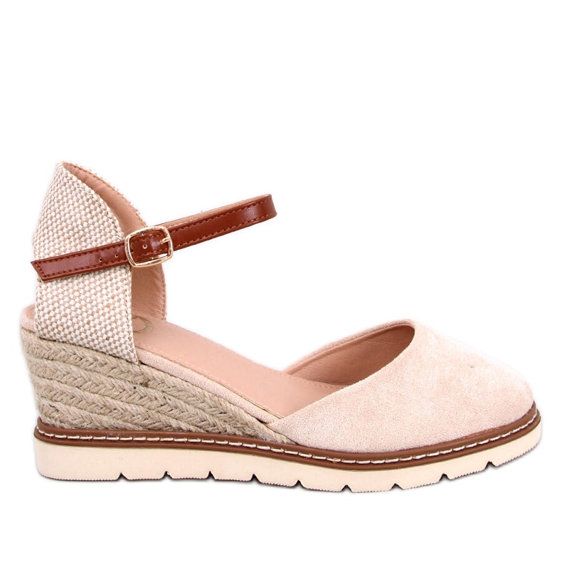 Espadrillas con zeppa Ellio beige