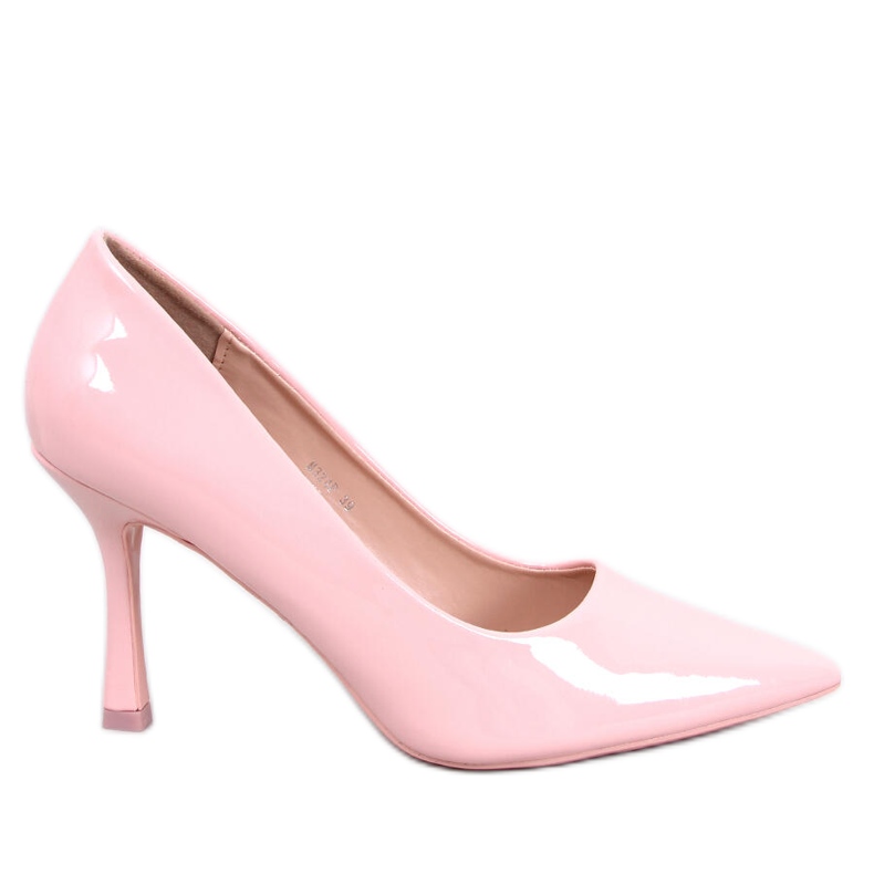 Tacchi alti da donna laccati rosa Ladd