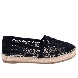 Espadrillas traforate di Terian Black nero