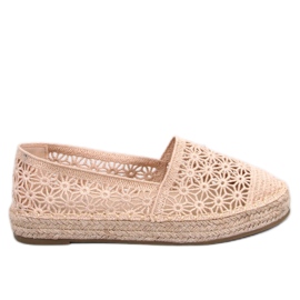 Espadrillas traforate Terian Beige