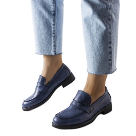 Deich mocassini blu
