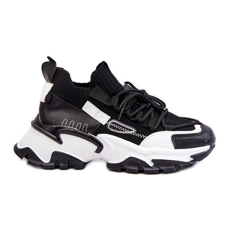 PS1 Sneakers a calzino da donna nere Keaton nero