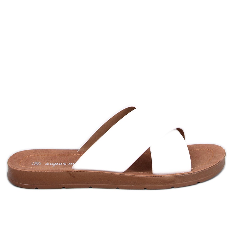 Pantofole da donna Ryan White bianca