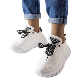 Inna Sneaker Aisys bianche bianco