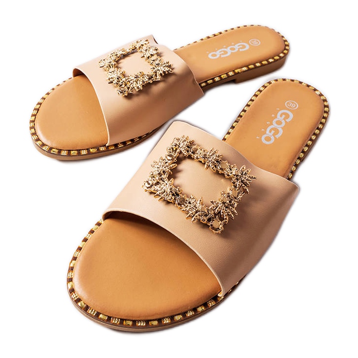 Cursori beige con decorazione di Miriama