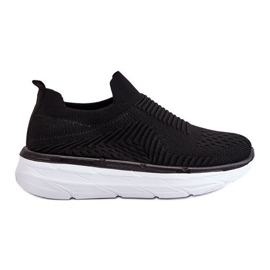 WR1 Scarpe Sportive Slip-on Donna Nere Ferive nero