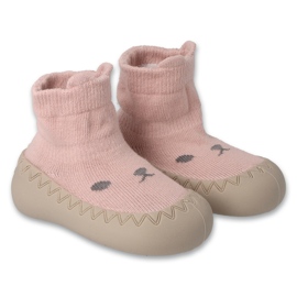 Befado Niechodki 002P043 Pink con applicazione rosa