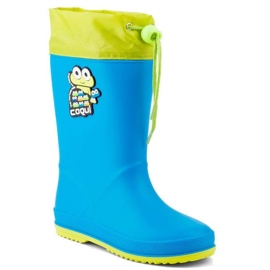 Wellingtons Coqui Rainy Collar Jr. 8508-100-4713 blu