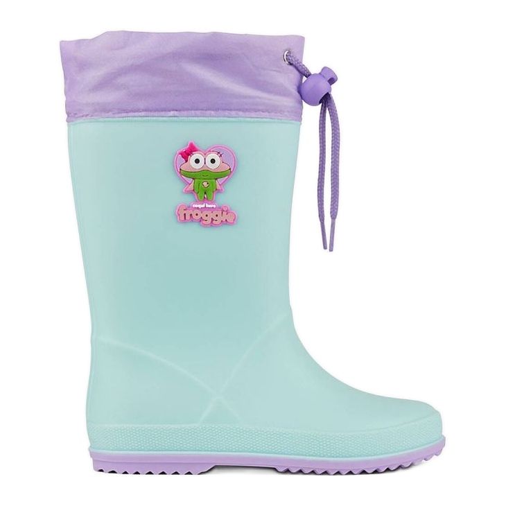 Stivali Wellington Coqui Rainy Collar 8508-637-4402 verde
