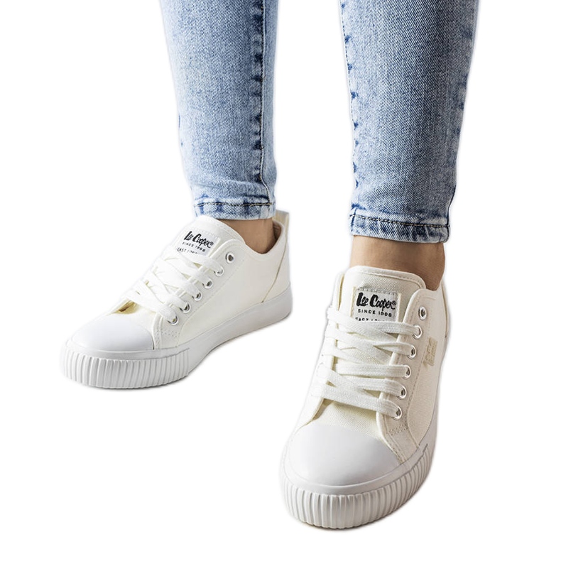 Sneakers Lee Cooper LCW-22-31-0845L bianche bianca