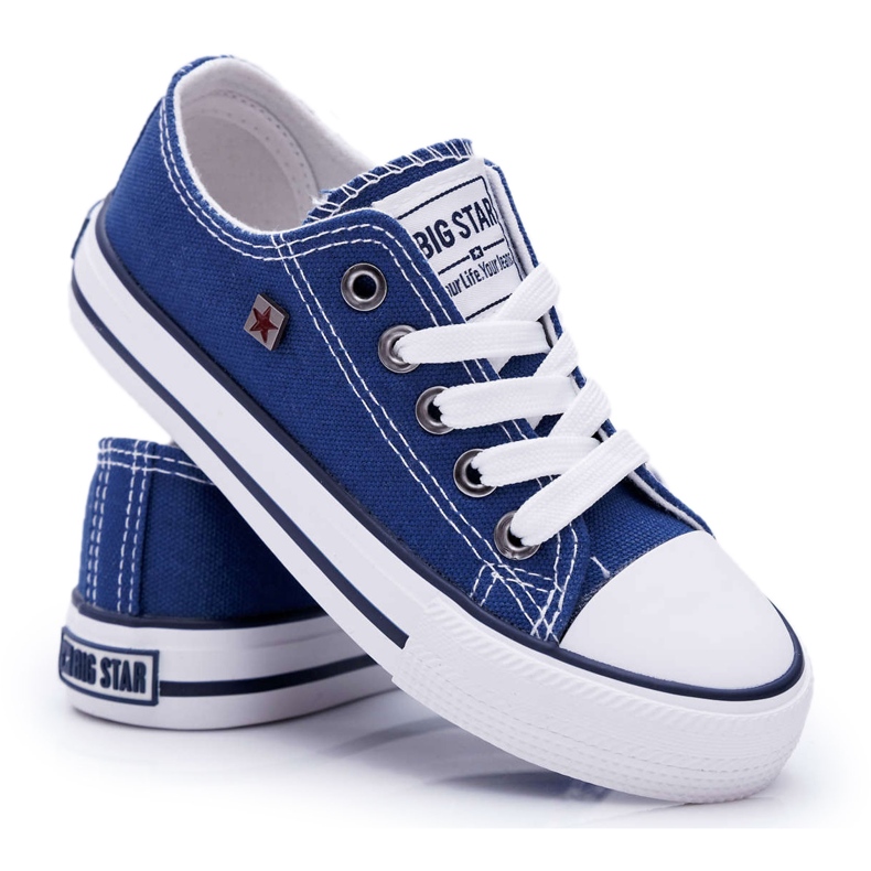 Sneakers per bambini Big Star Navy Blue FF374202