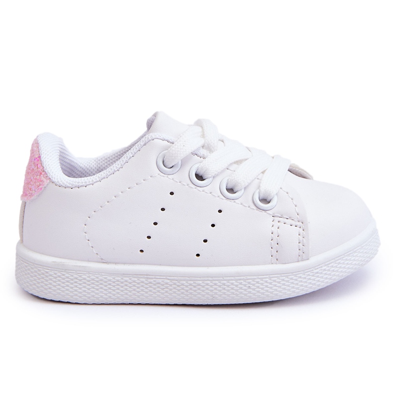 Scarpe sportive per la rosa bianca delle ragazze