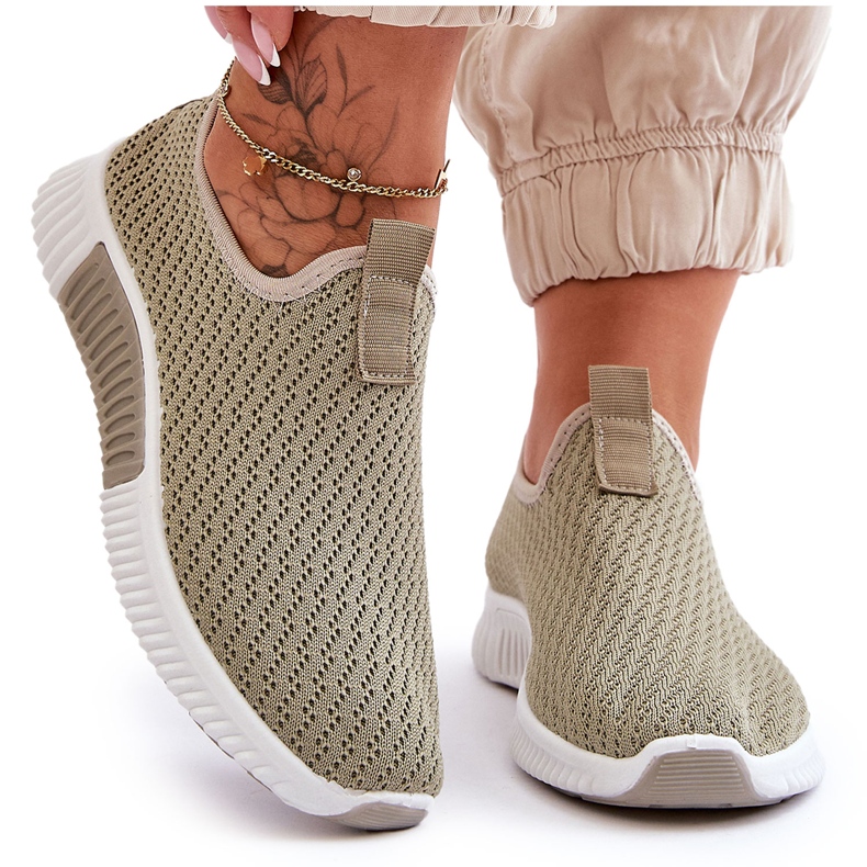 PM1 Classiche Sneakers Slip-On Verde Frankie