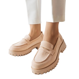 Inna Scarpa in ecopelle beige di Dina