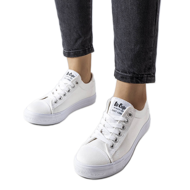 Lee Cooper LCW-22-31-0979L sneakers bianche bianca