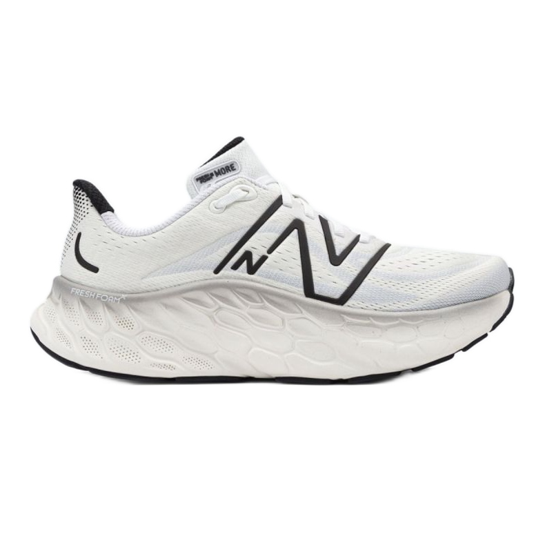 Scarpe da corsa New Balance Fresh Foam More v4 M NBMMORCW4 bianca