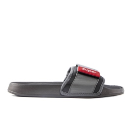 Pantofole da uomo grigie di Alley grigio